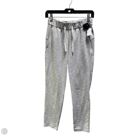 Athletic Pants By Lululemon In Grey, Size: 2