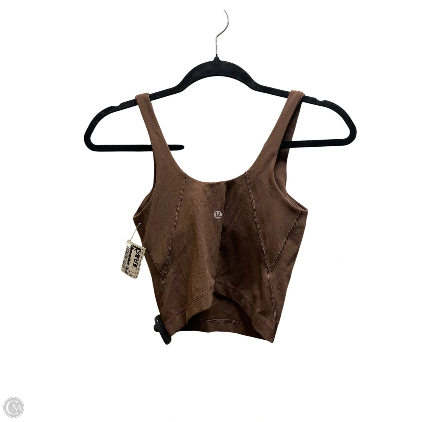 Athletic Tank Top By Lululemon In Brown, Size: 2