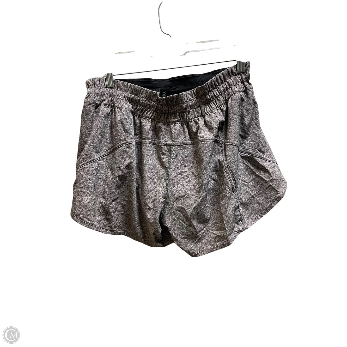 Athletic Shorts By Lululemon In Grey, Size: 12
