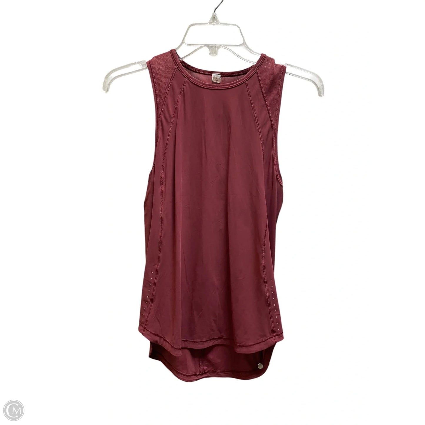 Athletic Tank Top By Lululemon In Red, Size: 2
