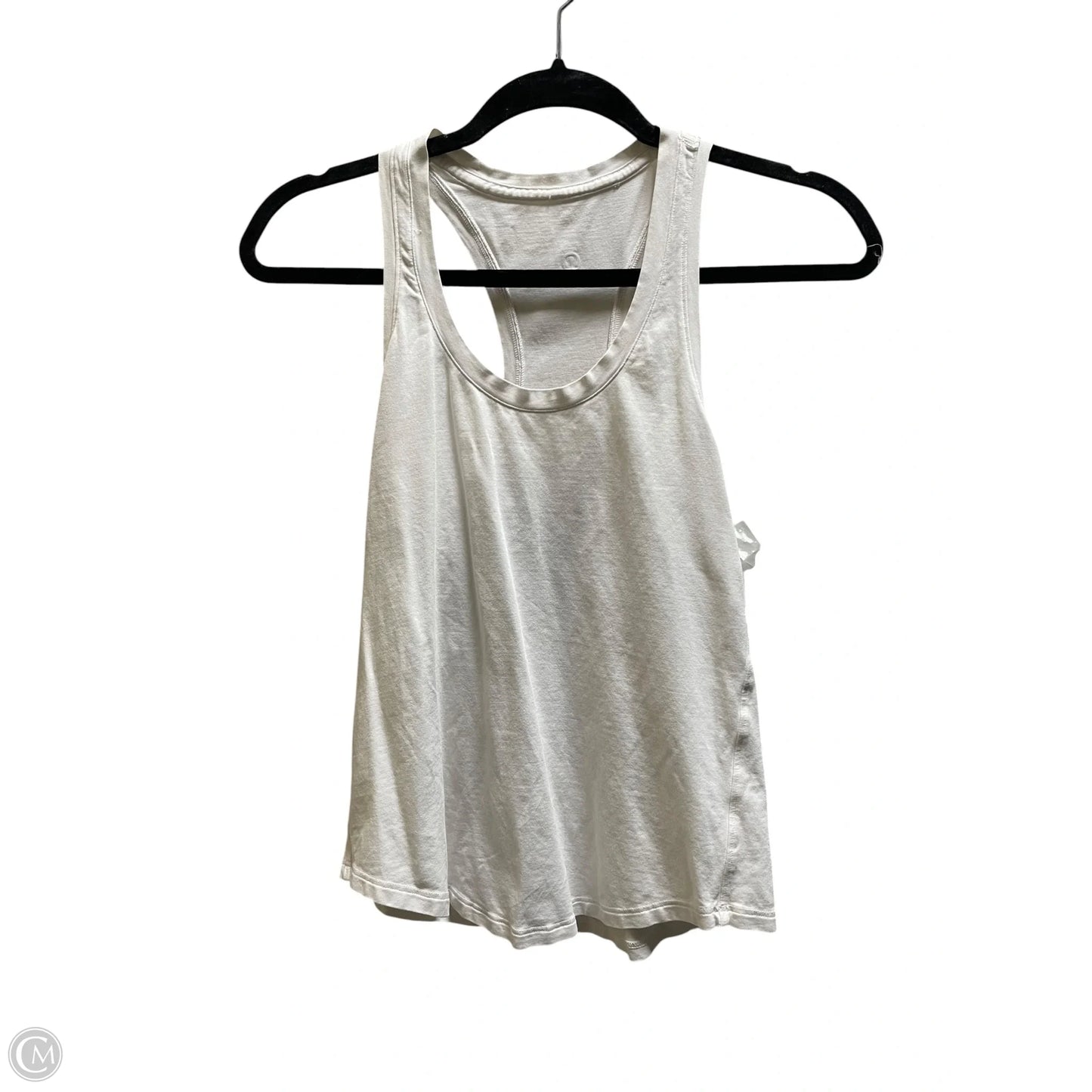 Athletic Tank Top By Lululemon In White, Size: S