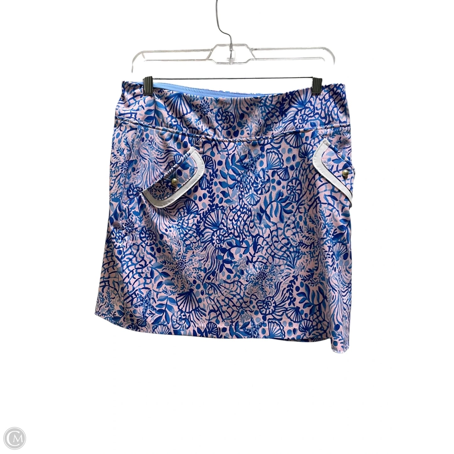 Skirt Designer By Lilly Pulitzer In Blue, Size: 8