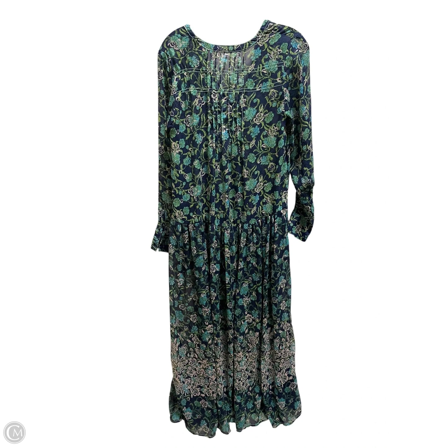 Dress Casual Maxi By Free People In Green, Size: Xs