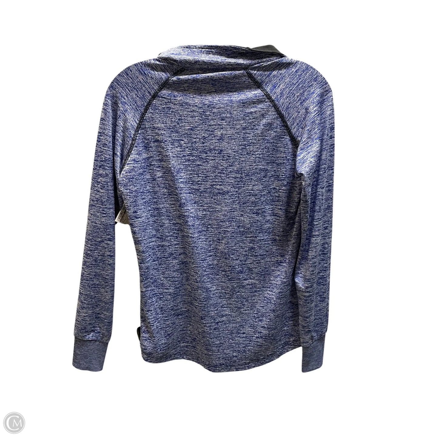 Athletic Top Long Sleeve Collar By Colosseum In Blue, Size: S
