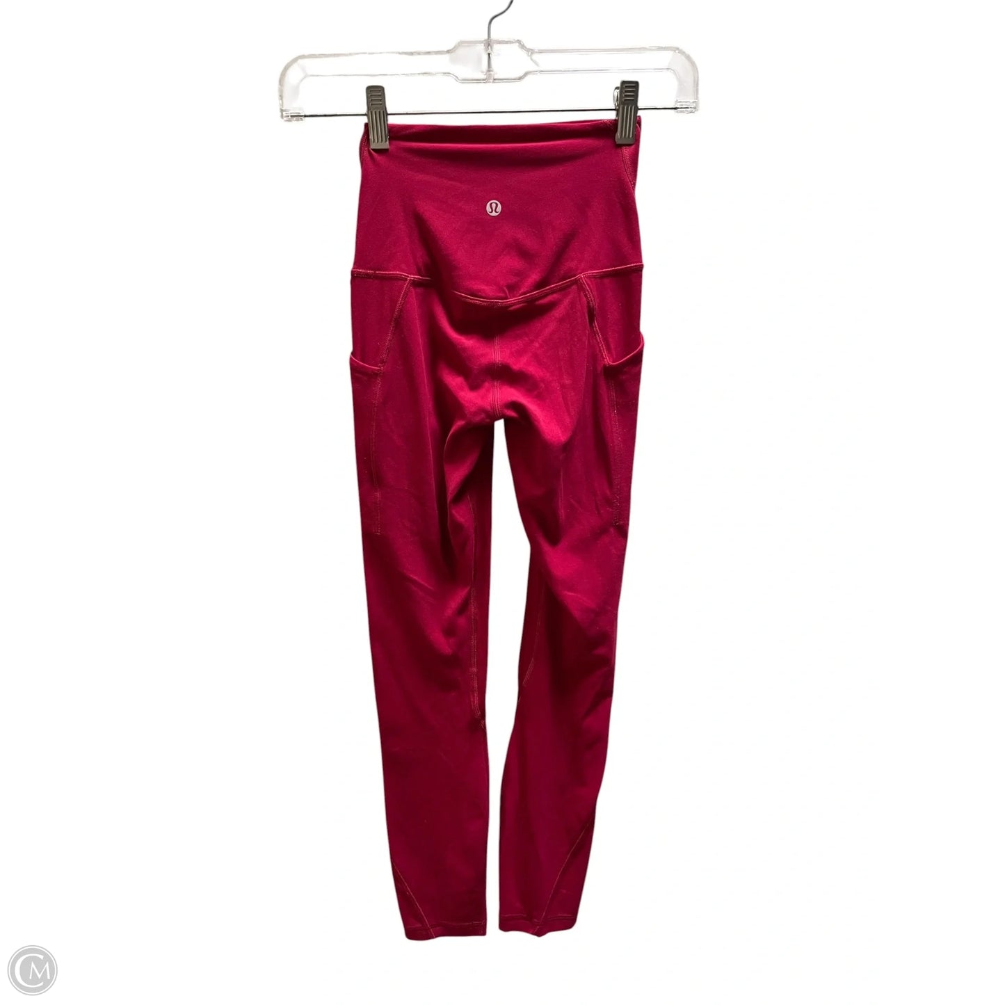 Athletic Leggings By Lululemon In Pink, Size: 0