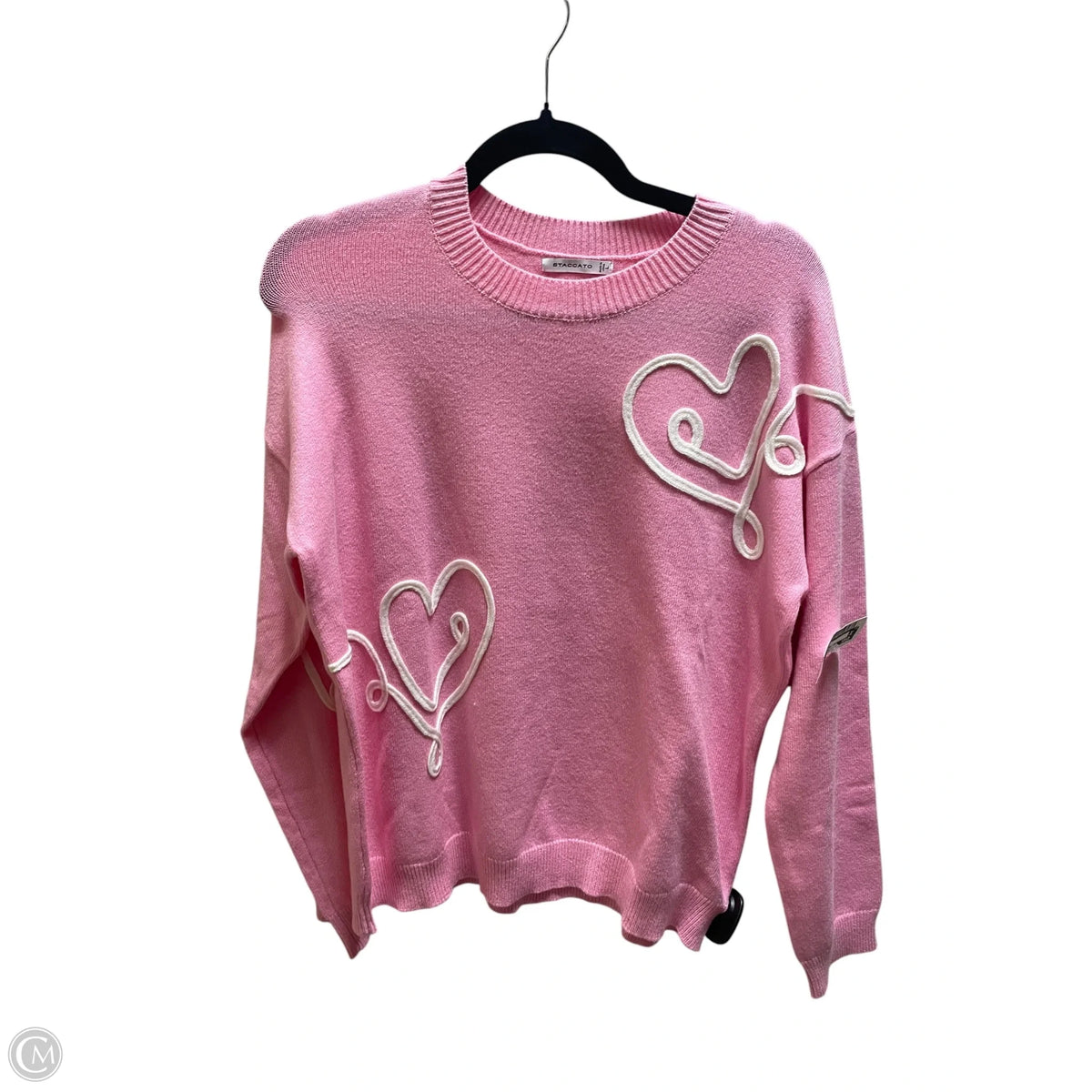 Sweater By Staccato In Pink, Size: L