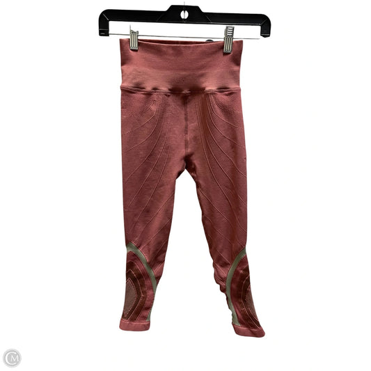Athletic Leggings By Free People In Red, Size: Xs