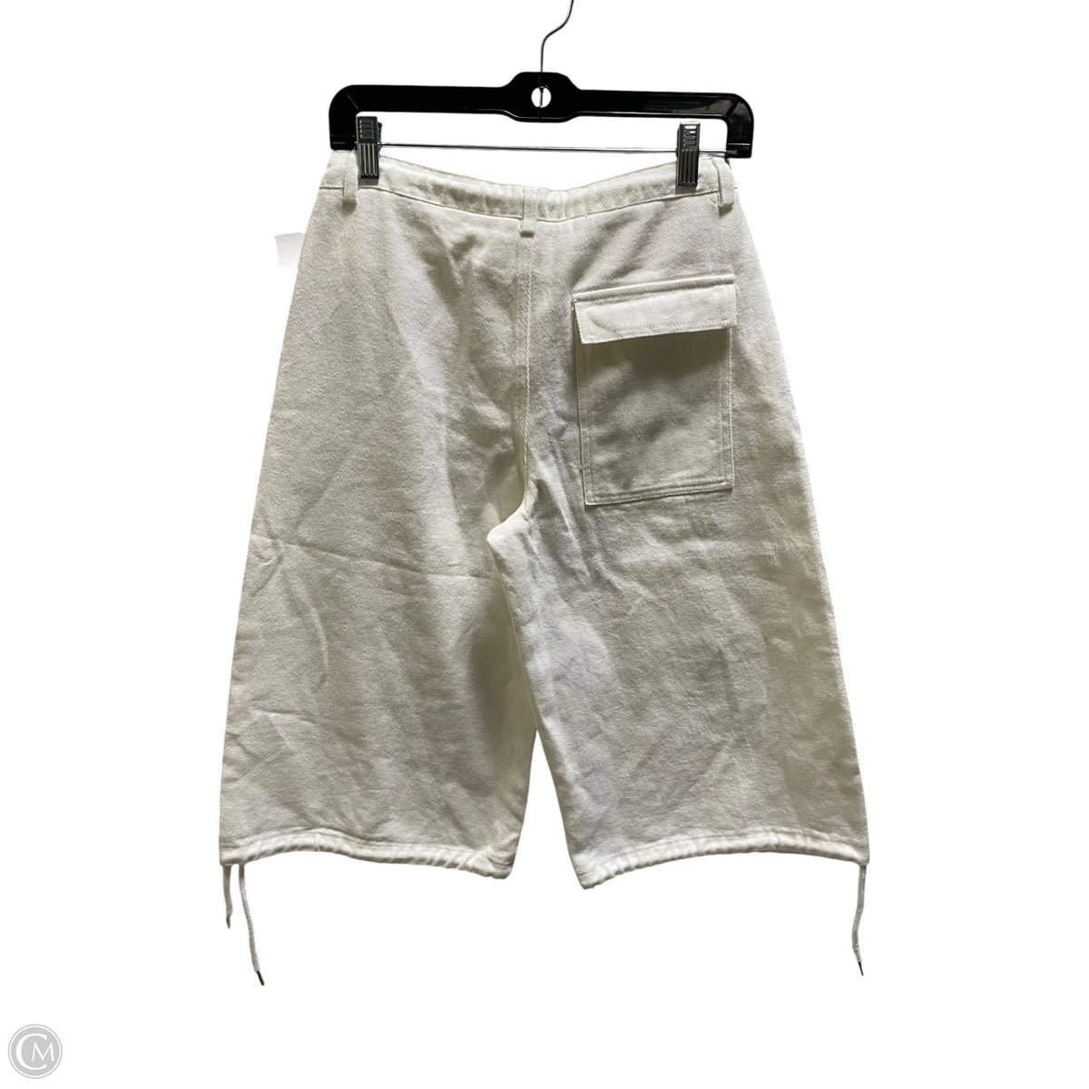 Capris By Edikted In White, Size: Xs