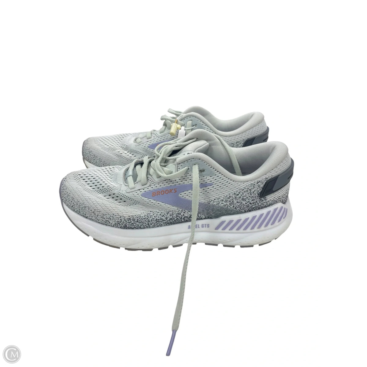 Shoes Athletic By Brooks In Grey, Size: 7.5
