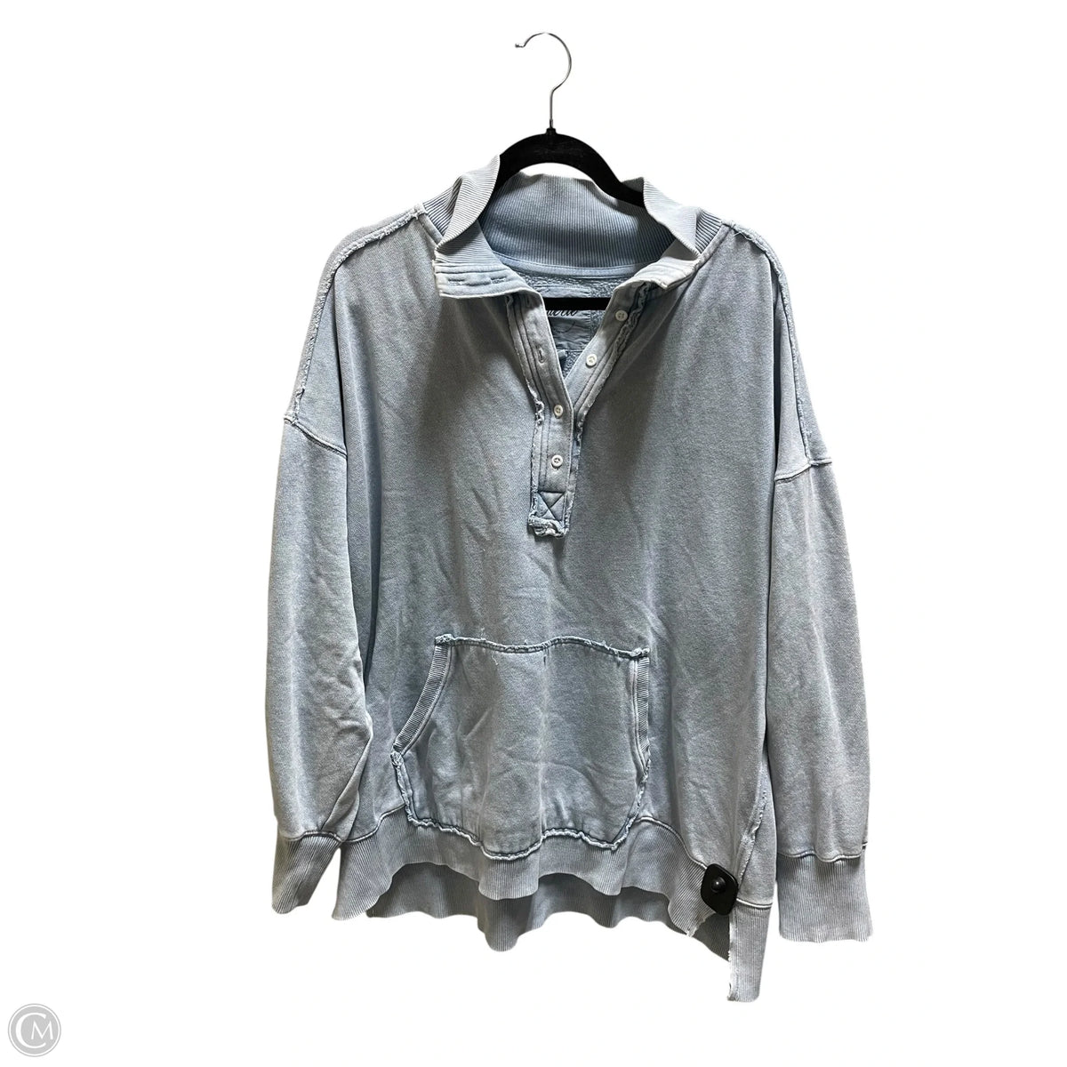 Sweatshirt Collar By Aerie In Blue, Size: Xl