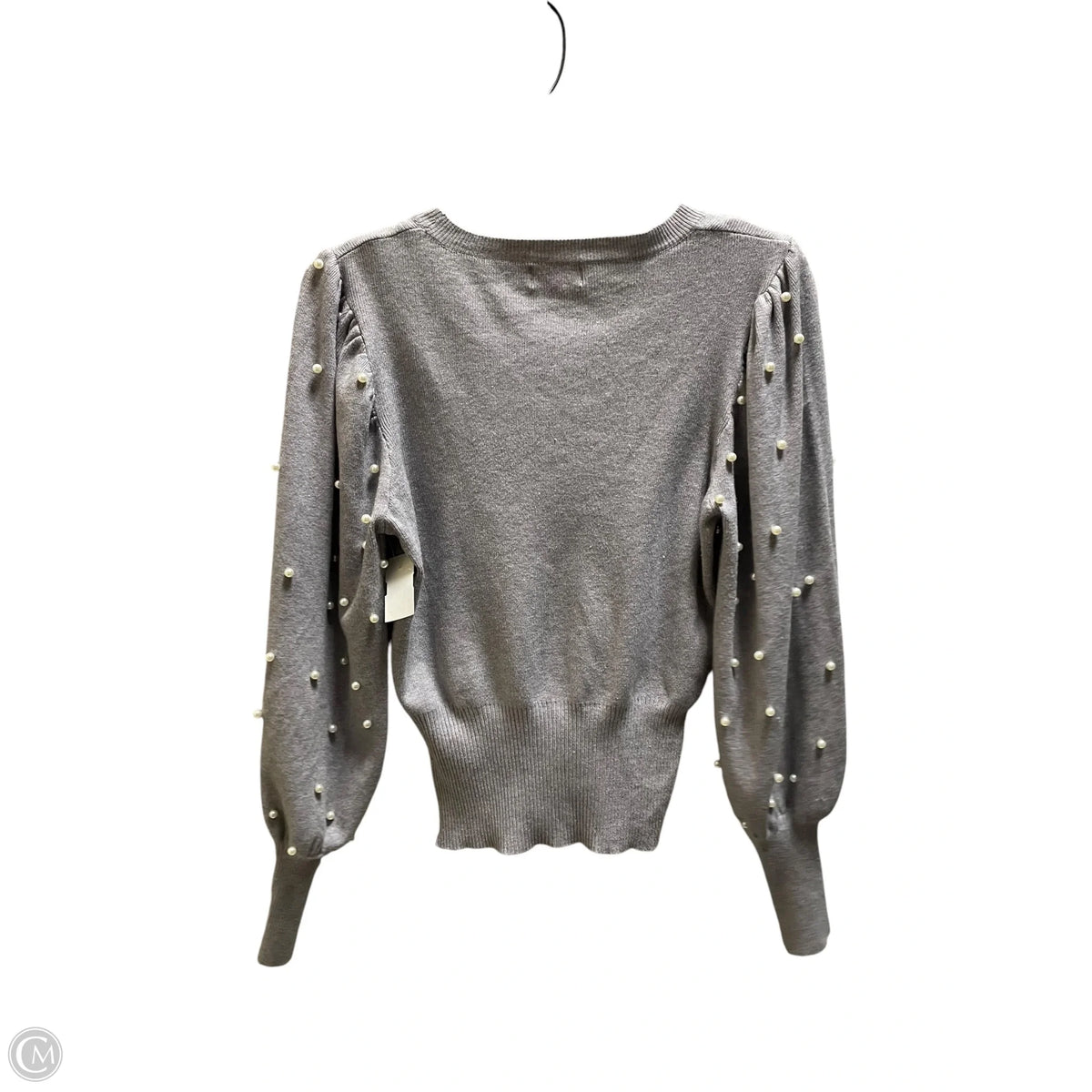 Sweater By Pink Lily In Grey, Size: L