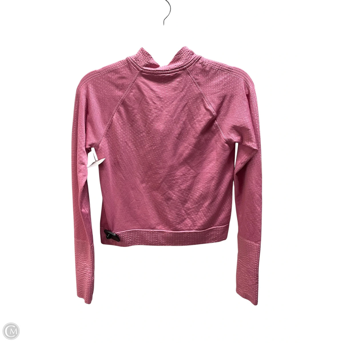 Athletic Top Long Sleeve Collar By Lululemon In Pink, Size: S
