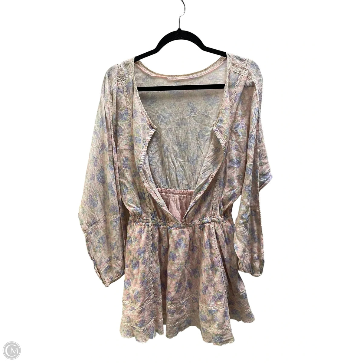 Dress Casual Short By Loveshackfancy In Pink, Size: M