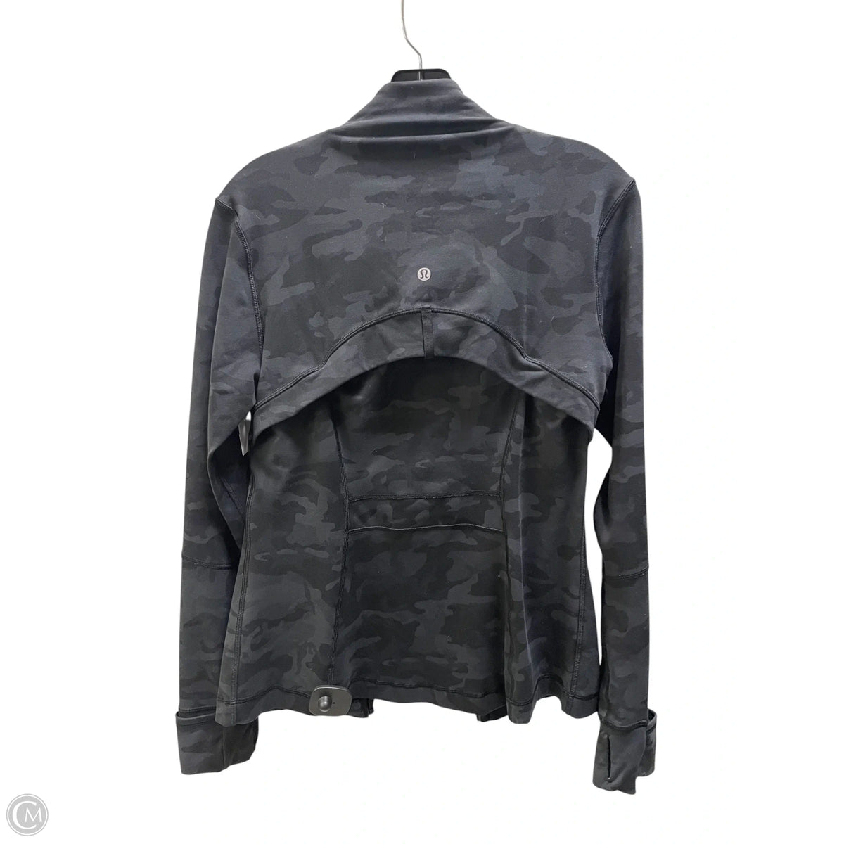 Athletic Jacket By Lululemon In Black, Size: 10
