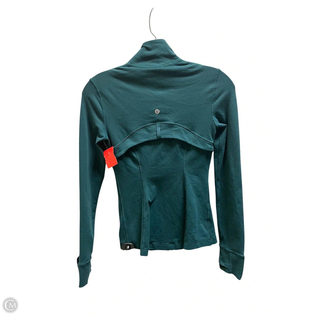 Athletic Jacket By Lululemon In Green, Size: 2