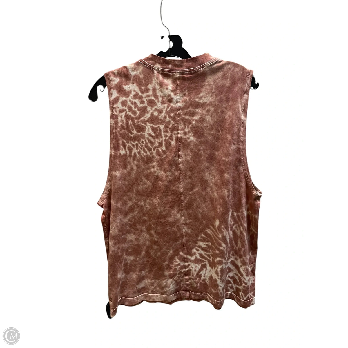 Athletic Tank Top By Lululemon In Orange, Size: L