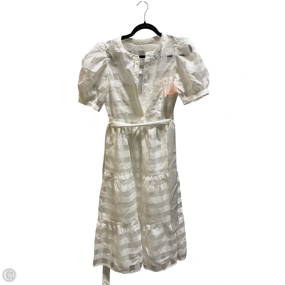 Dress Casual Midi By English Factory In White, Size: S
