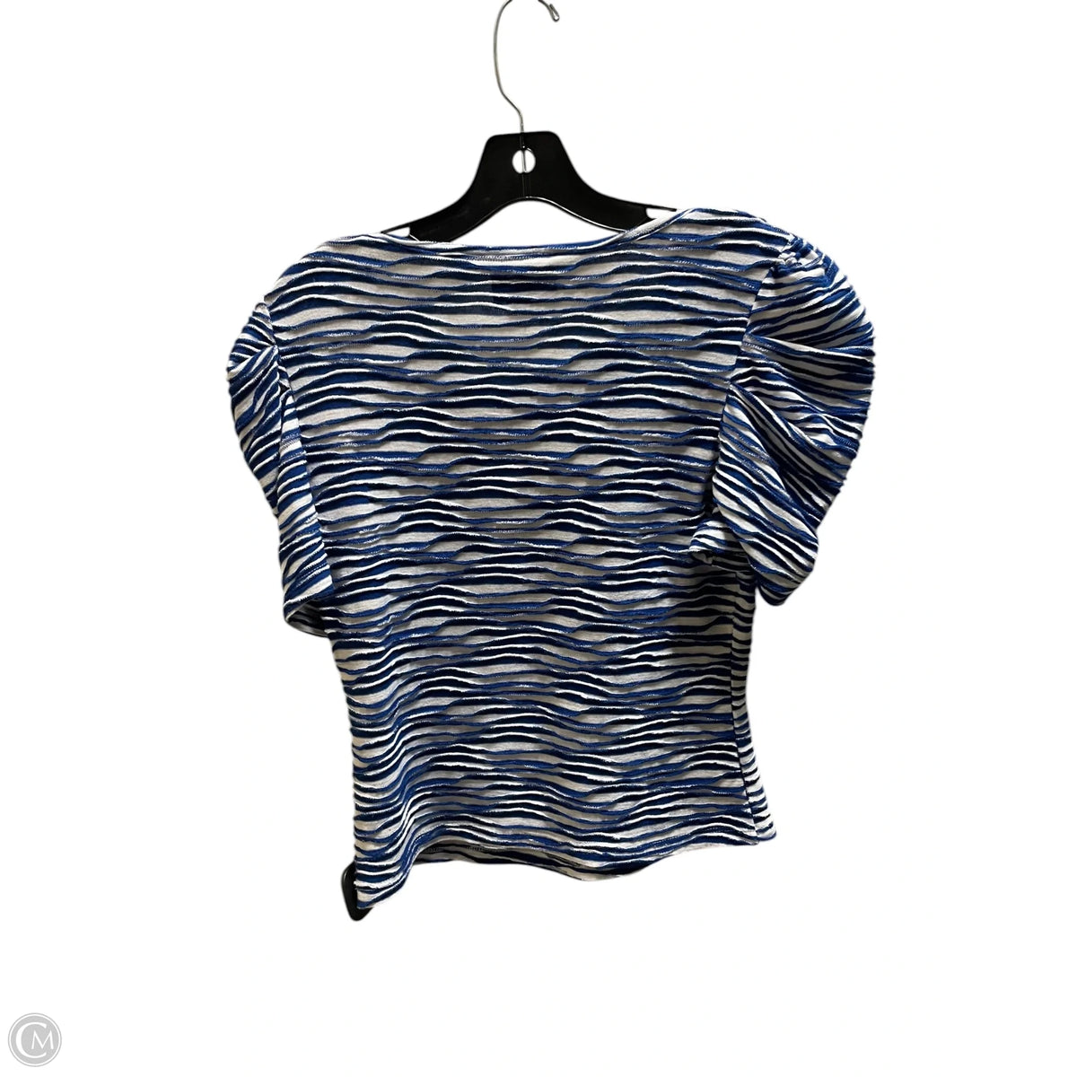 Top Short Sleeve By Maeve In Blue, Size: S
