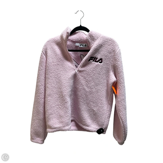 Athletic Fleece By Fila In Pink, Size: M