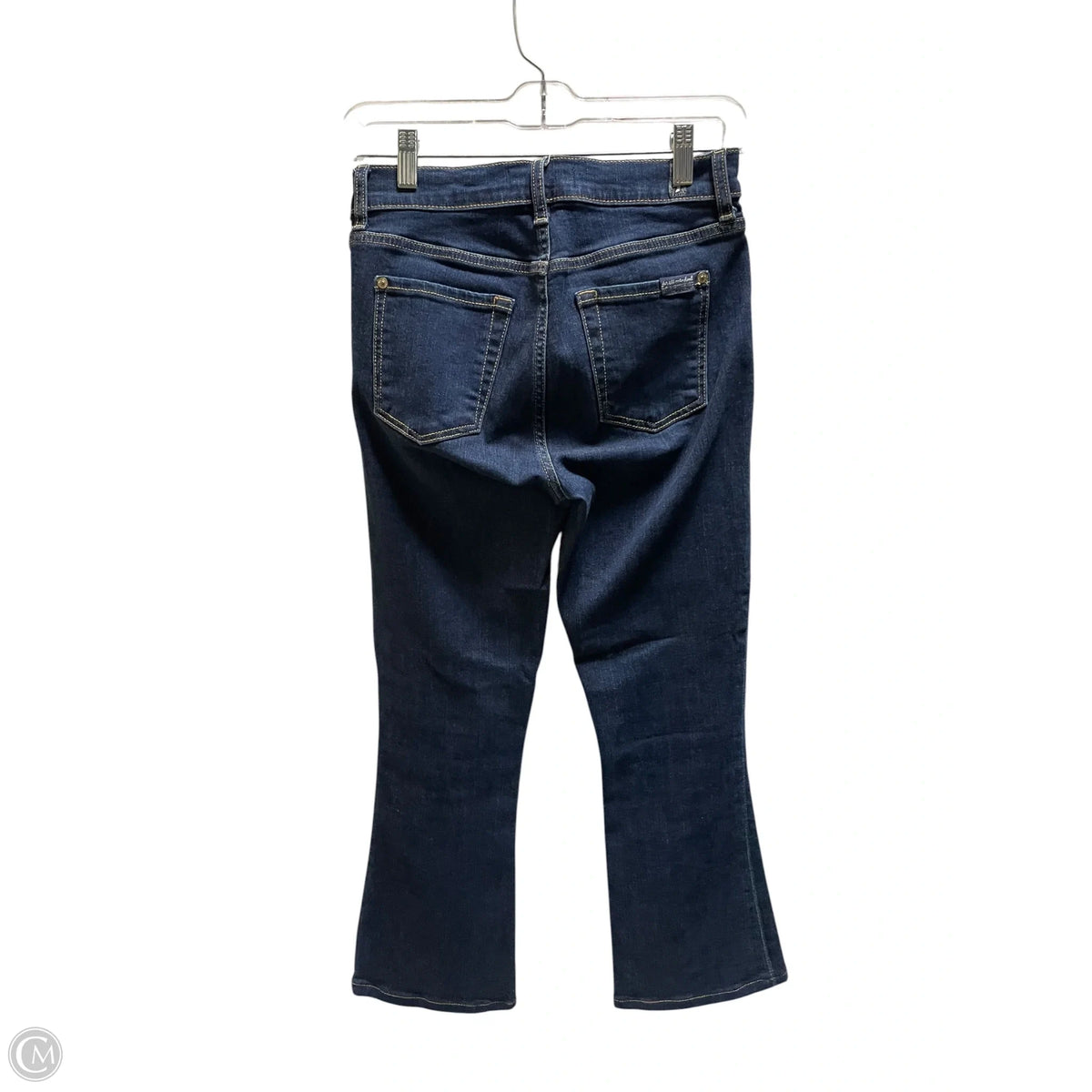 Jeans Skinny By 7 For All Mankind In Blue Denim, Size: 2