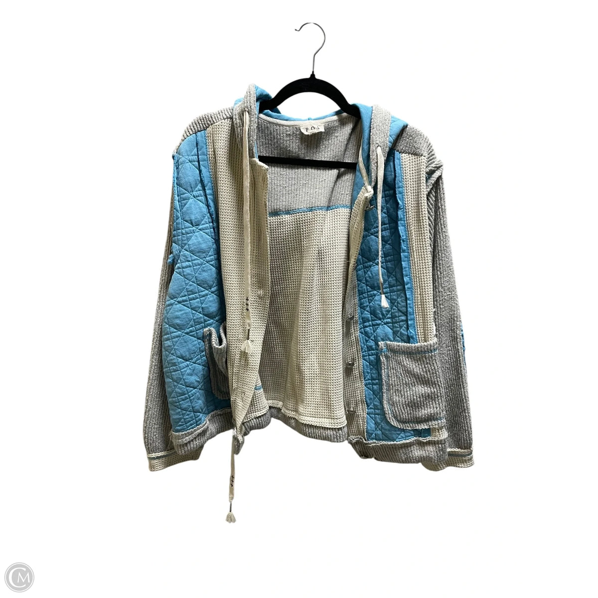 Jacket Other By Pol In Blue, Size: M
