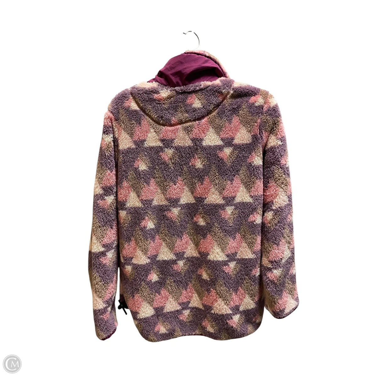 Jacket Fleece By Simply Southern In Purple, Size: M