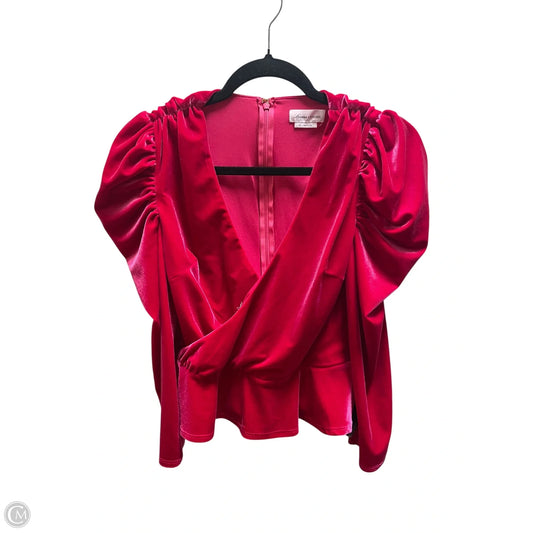 Top Long Sleeve By Lovers & Friends In Pink, Size: Xxs