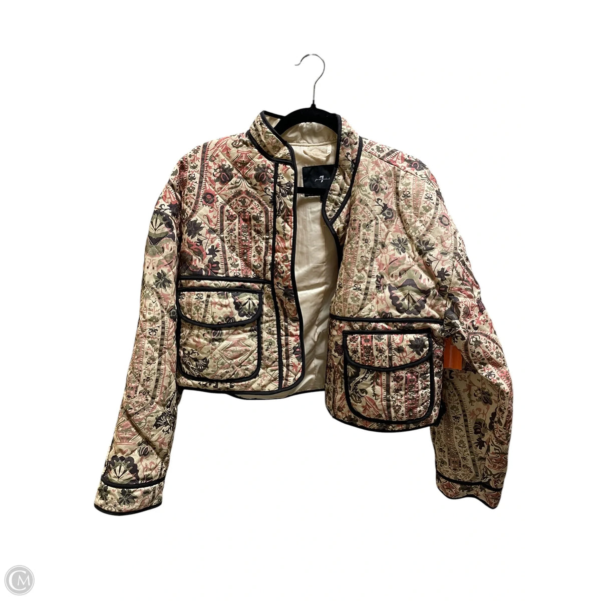 Jacket Other By 7 For All Mankind In Tan, Size: S