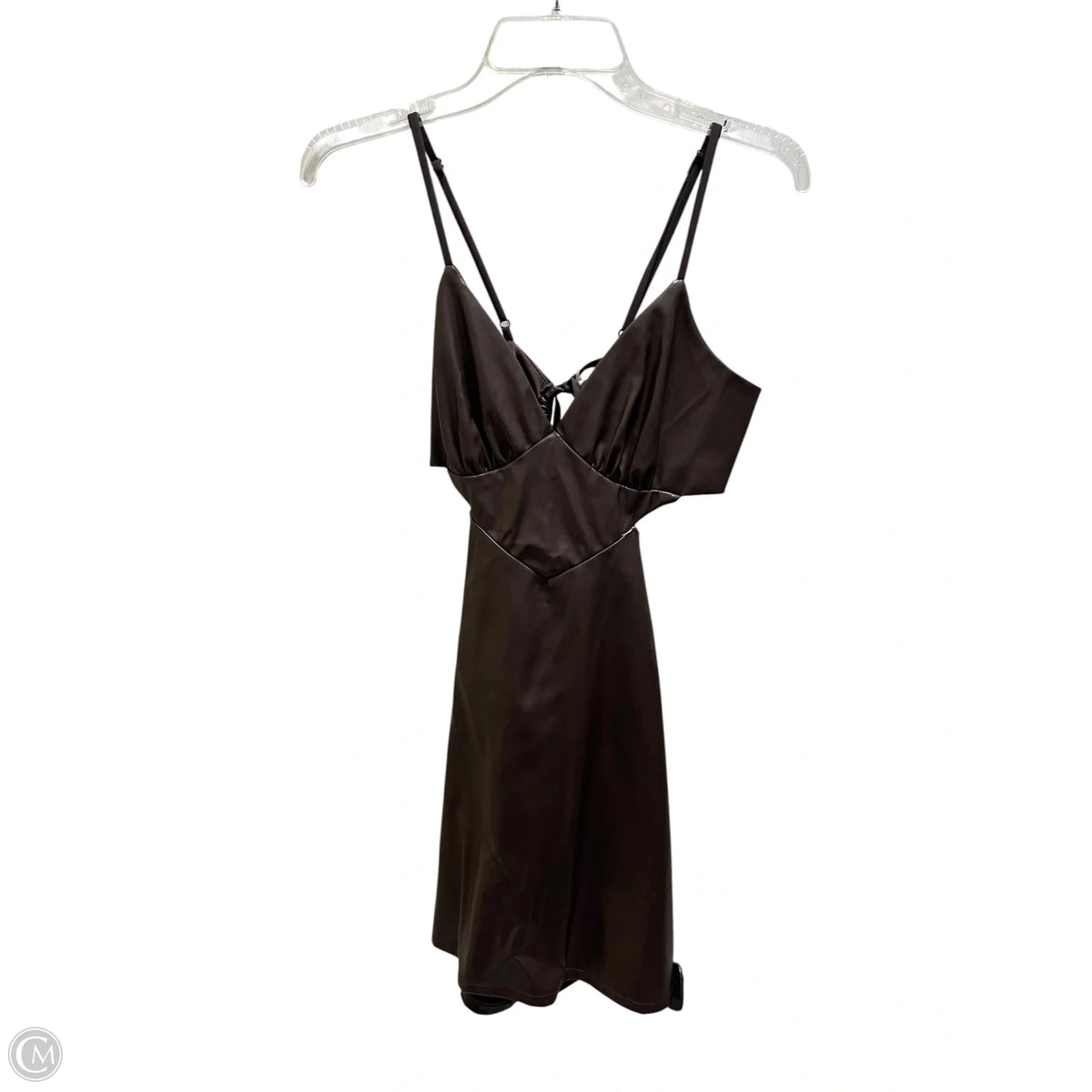 Dress Casual Short By Versona In Brown, Size: S