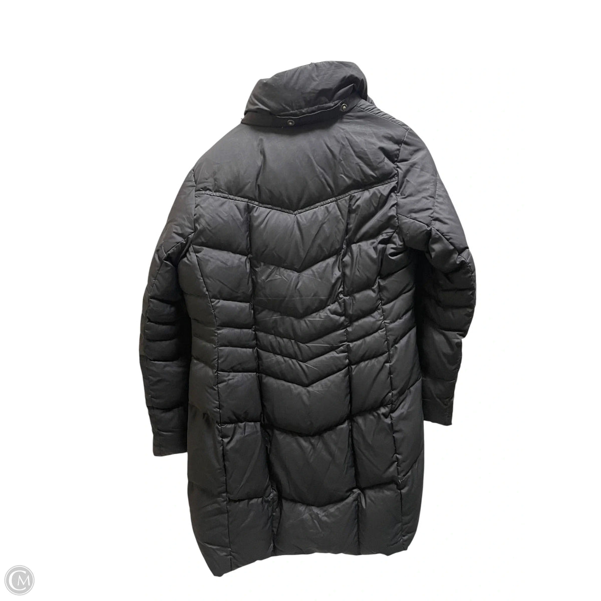 Coat Puffer & Quilted By Lands End In Black, Size: Xs