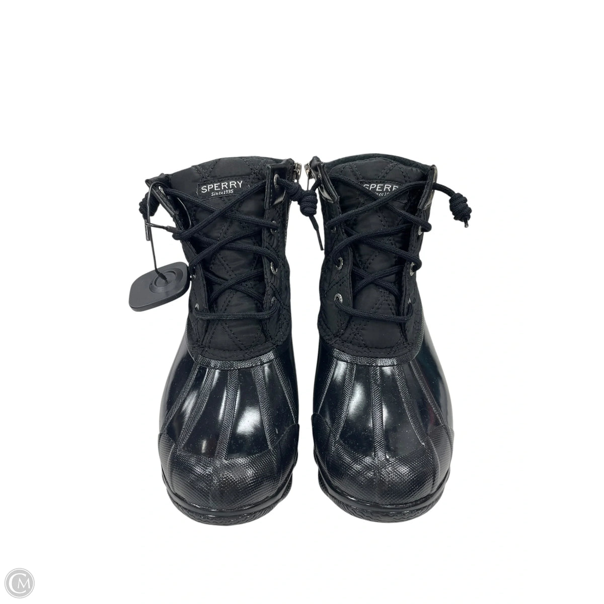 Boots Ankle Flats By Sperry In Black, Size: 7