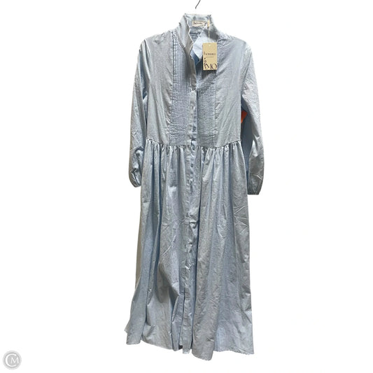 Dress Casual Maxi By Cmc In Blue, Size: S