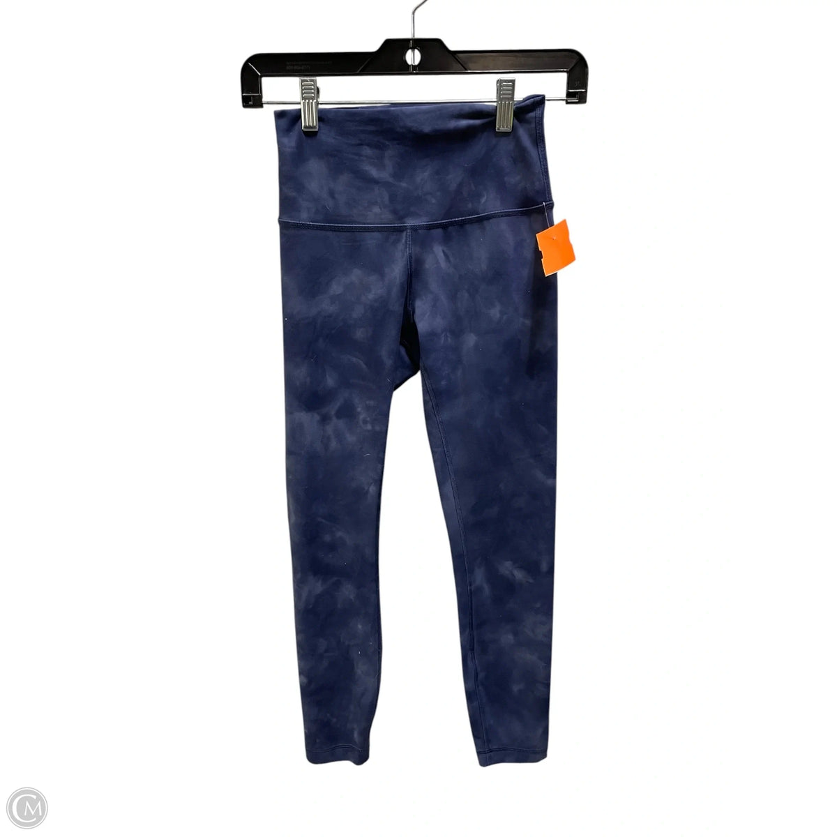 Athletic Leggings By Lululemon In Blue, Size: 4