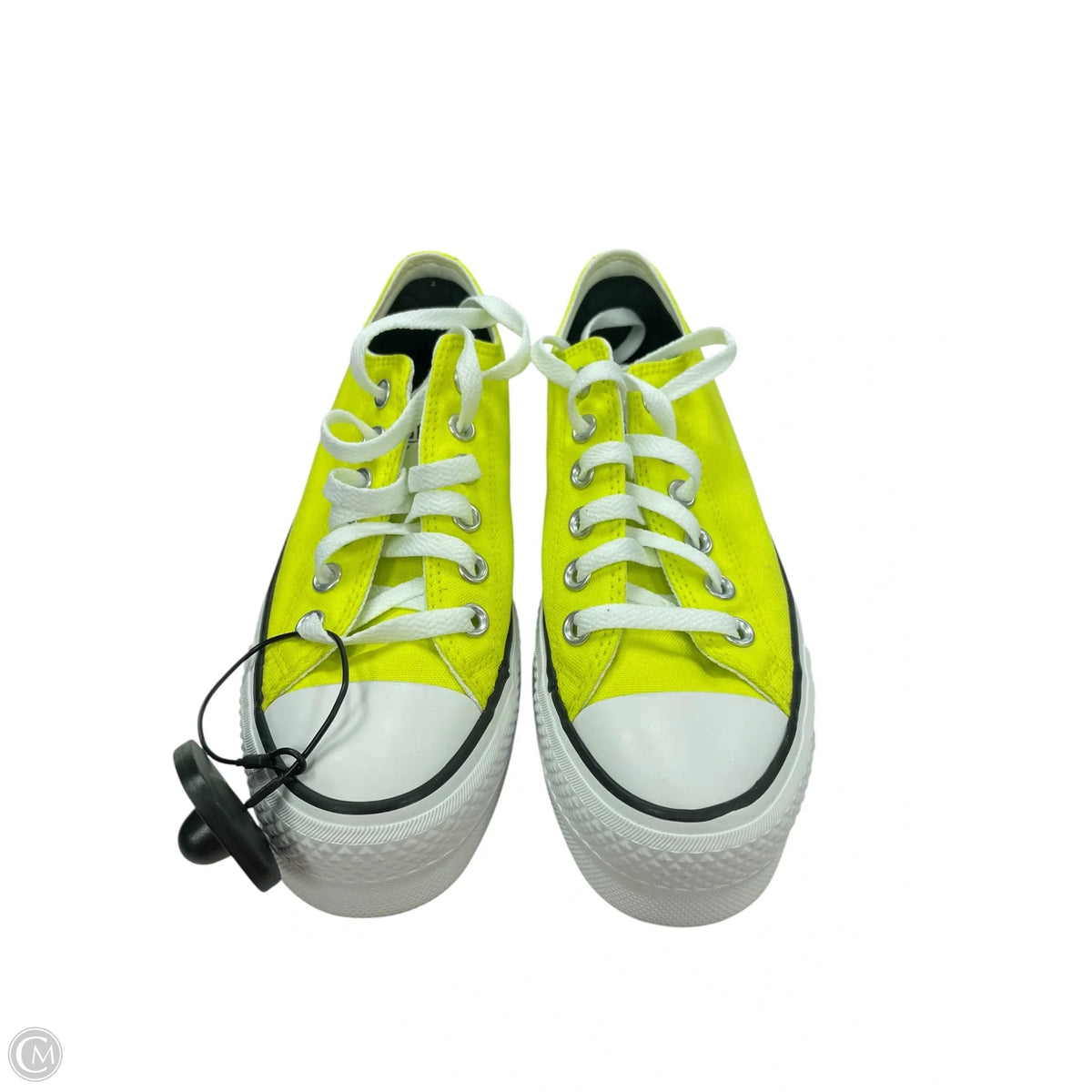 Shoes Sneakers By Converse In Yellow, Size: 6.5