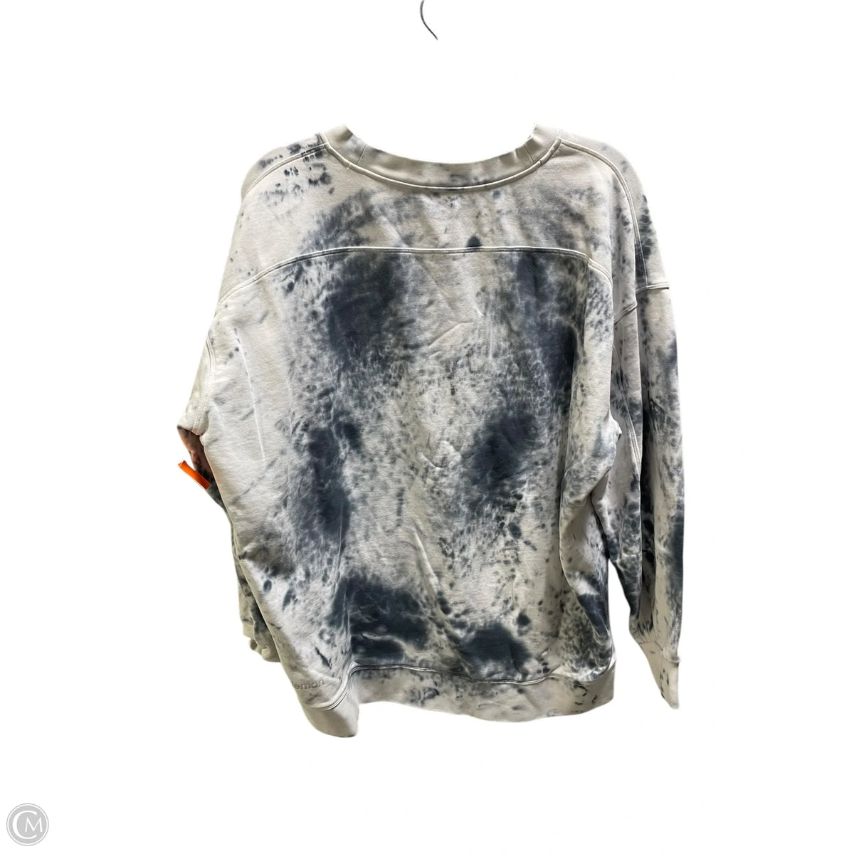 Athletic Sweatshirt Crewneck By Lululemon In Grey, Size: M