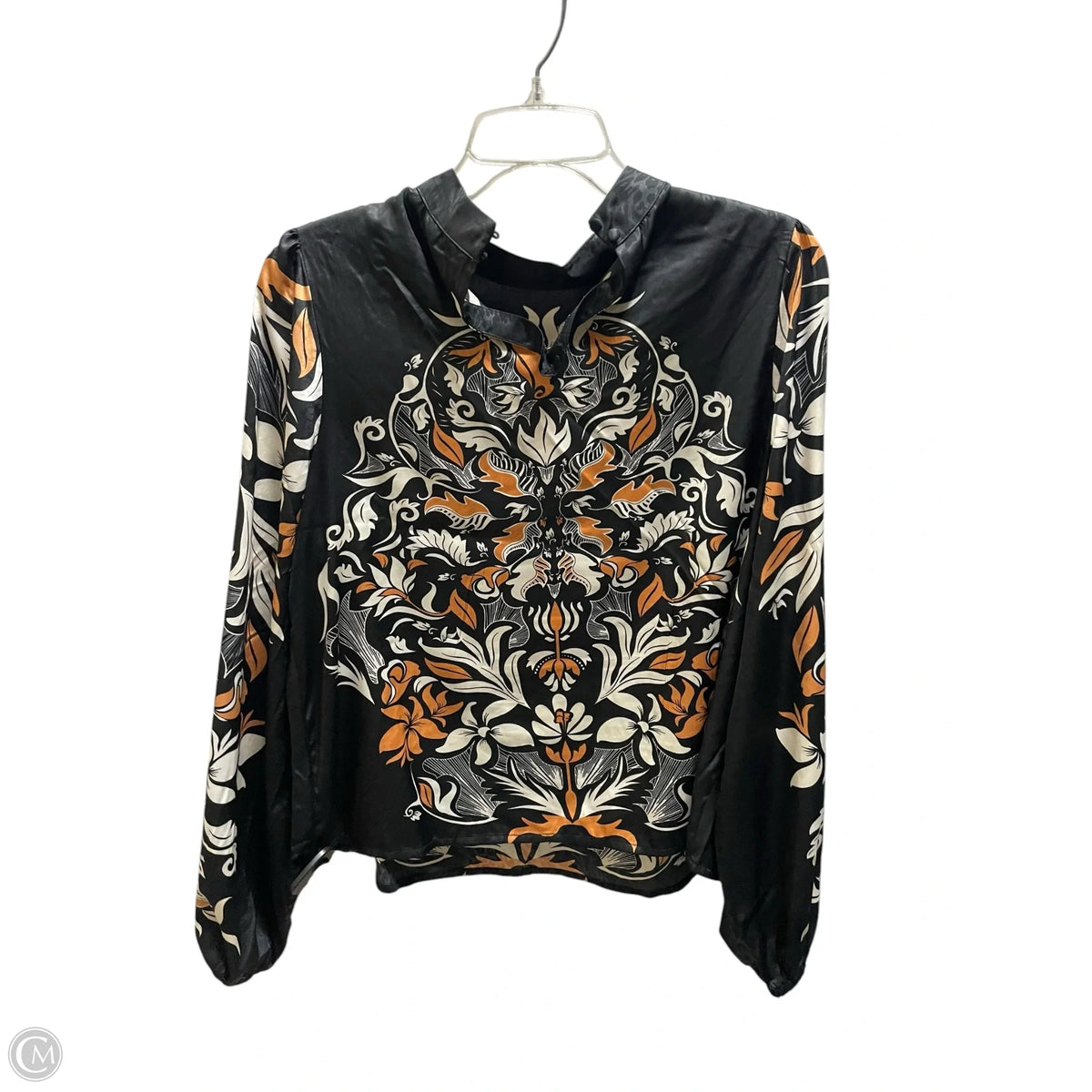 Top Long Sleeve By Joie In Black, Size: M