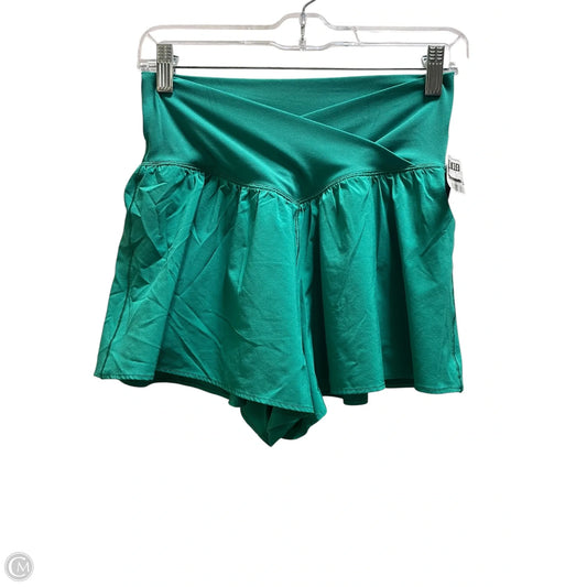 Athletic Shorts By Aerie In Green, Size: M