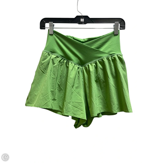 Athletic Shorts By Aerie In Green, Size: M