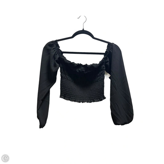 Top Long Sleeve Basic By Abercrombie And Fitch In Black, Size: S