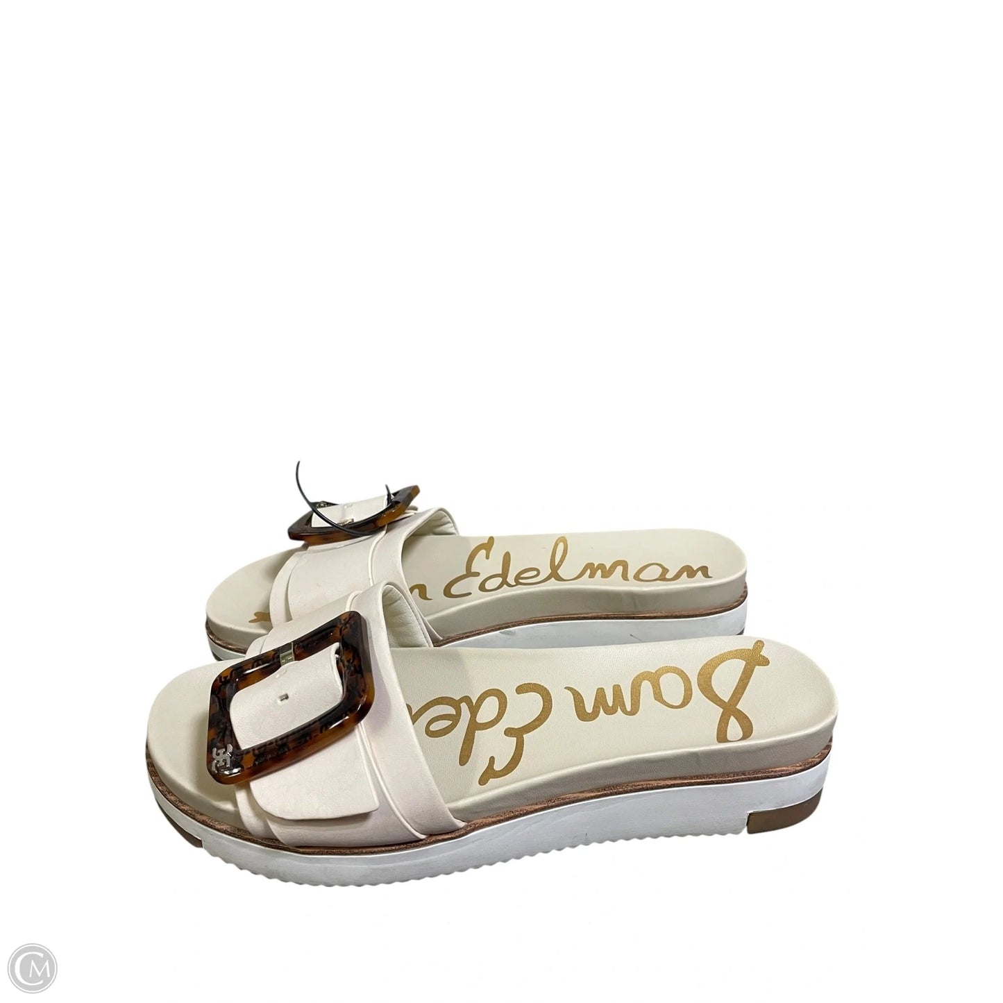 Sandals Flats By Sam Edelman In Tan, Size: 8.5