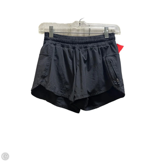 Athletic Shorts By Lululemon In Black, Size: 4