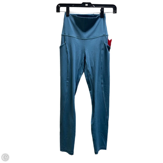 Athletic Leggings By Lululemon In Blue, Size: 2