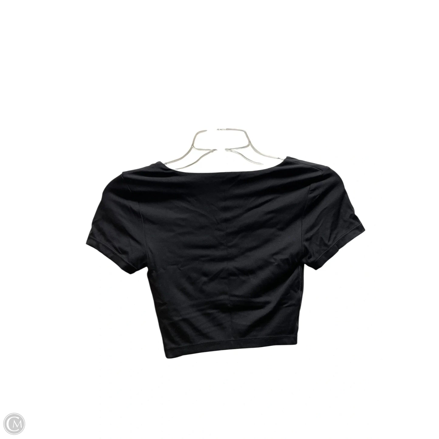 Top Short Sleeve Basic By Aerie In Black, Size: Xs
