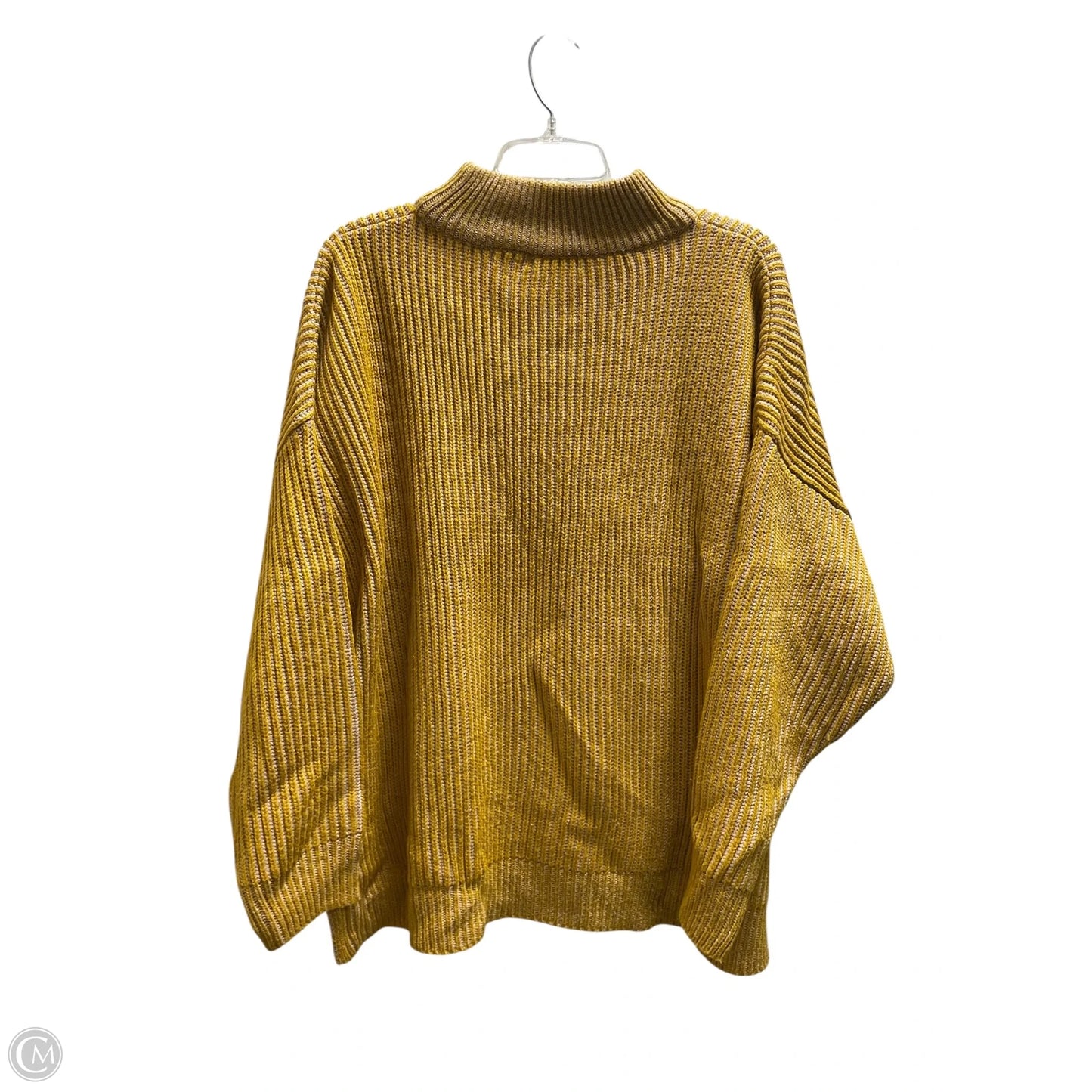Sweater By Topshop In Yellow, Size: L