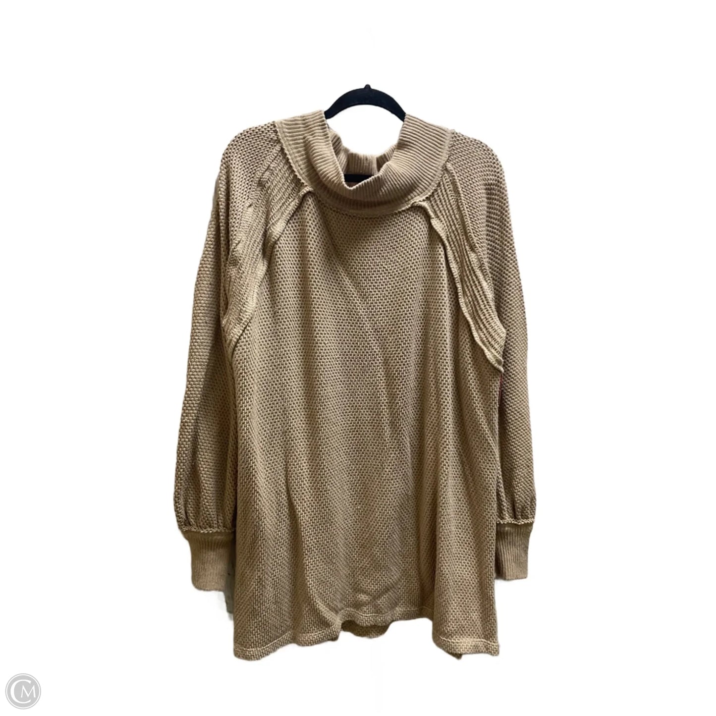 Top Long Sleeve By We The Free In Tan, Size: L