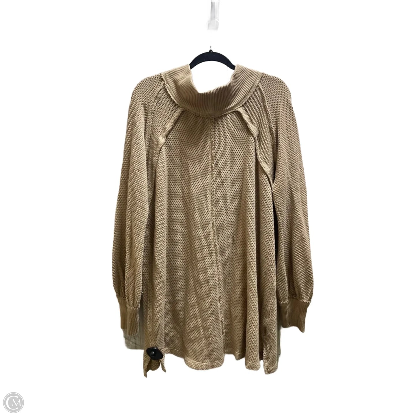 Top Long Sleeve By We The Free In Tan, Size: L