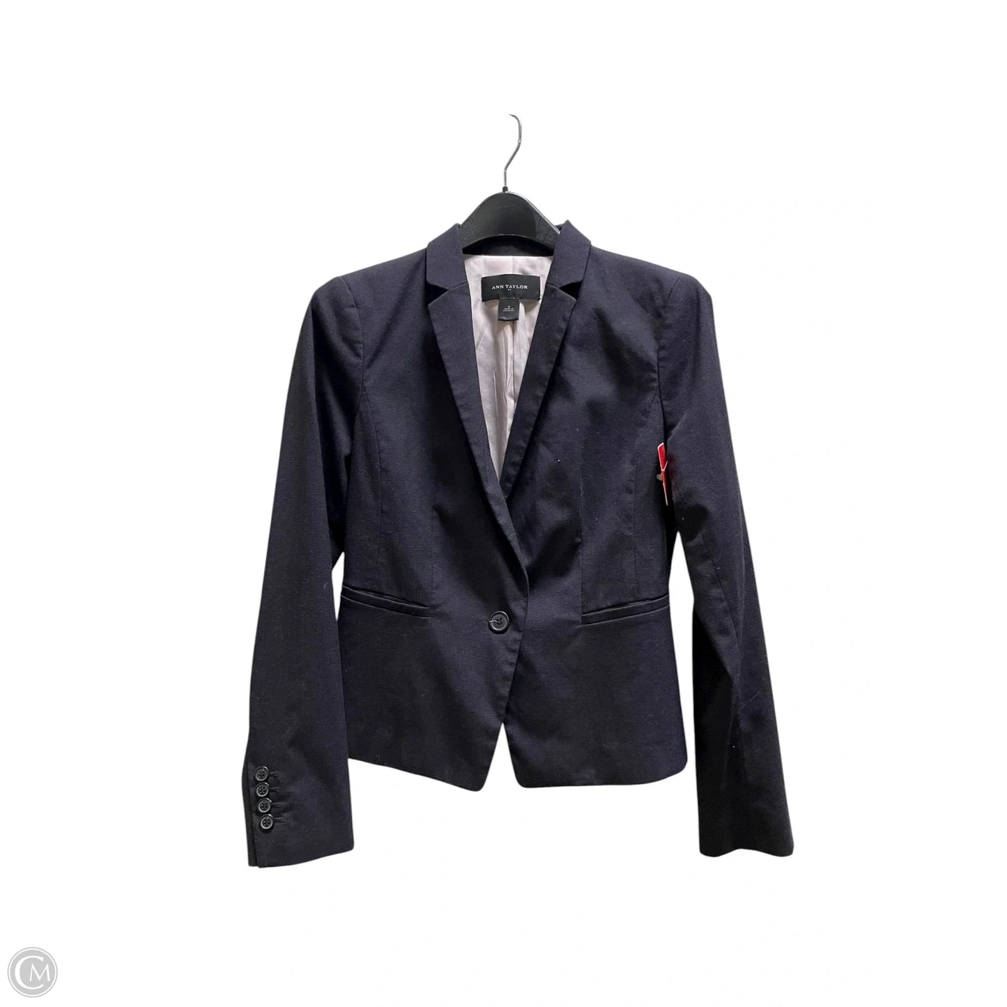 Blazer By Ann Taylor In Purple, Size: 6