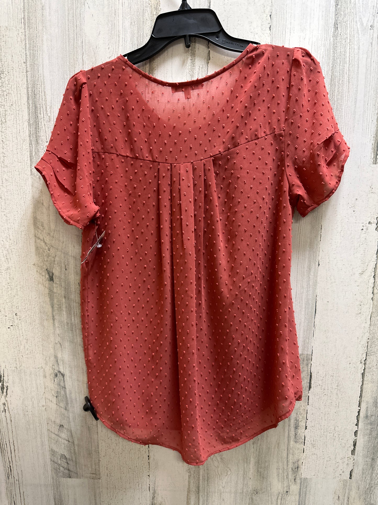 Red Top Short Sleeve Dr2, Size S