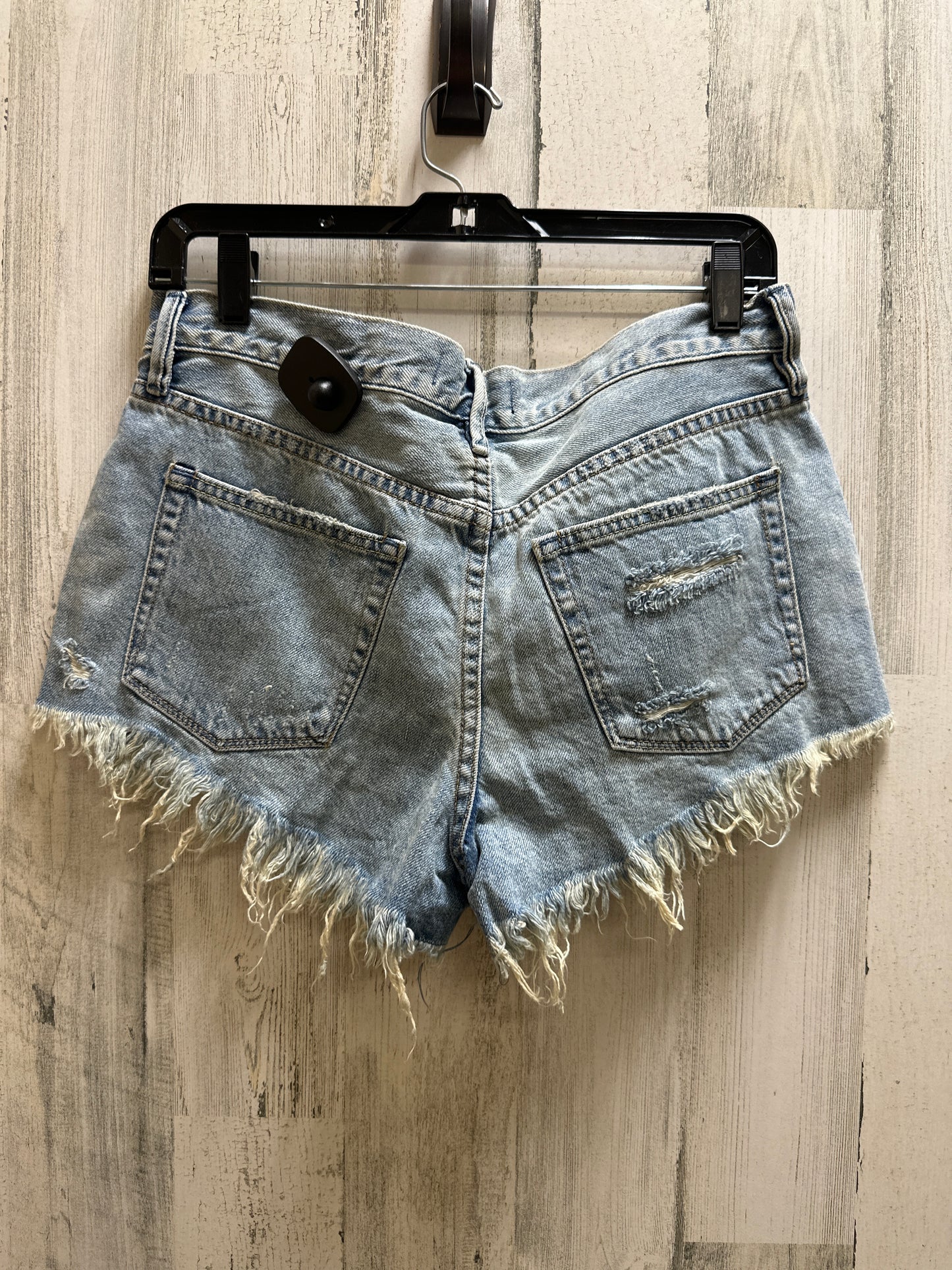 Blue Denim Shorts We The Free, Size 6