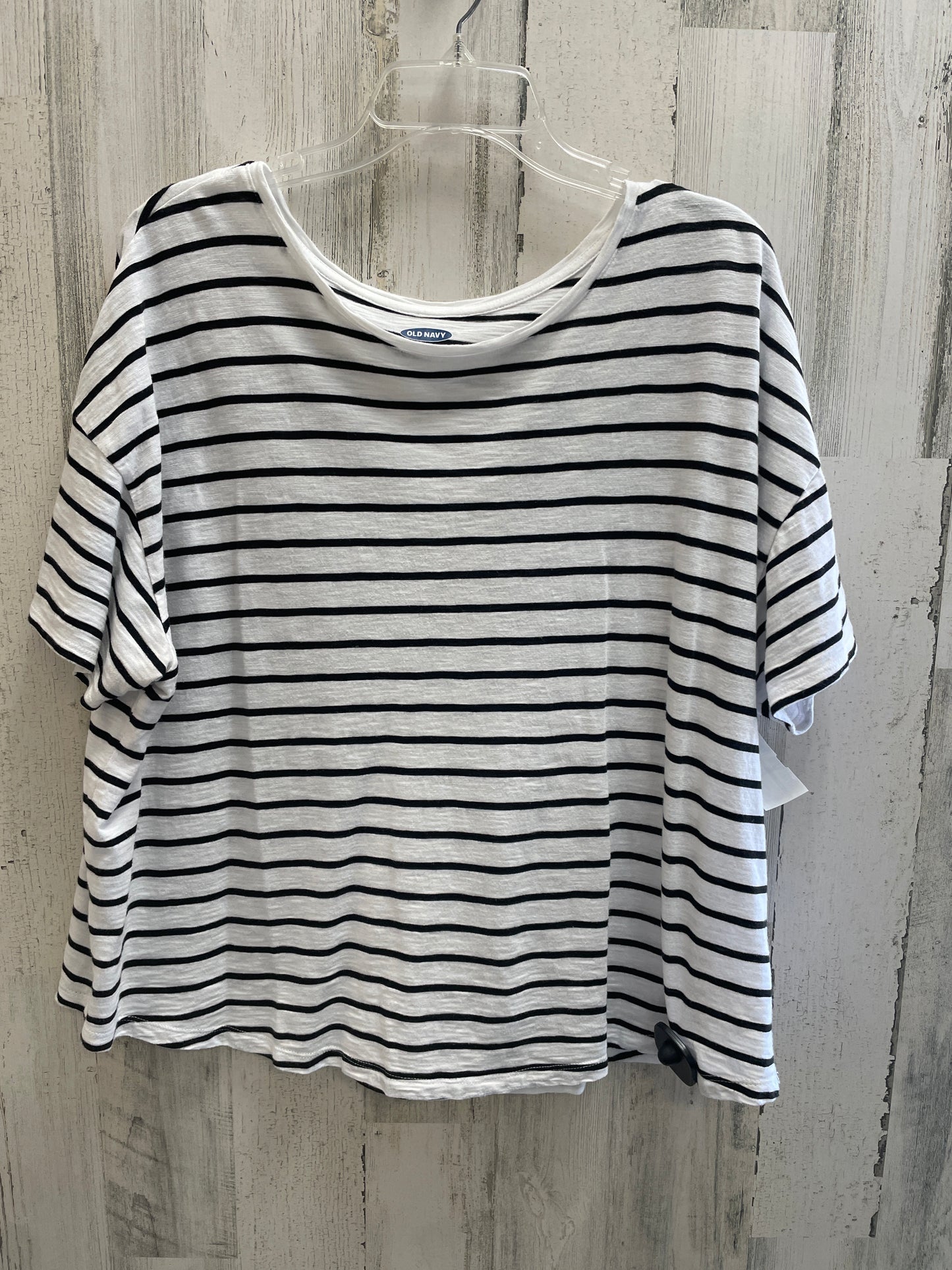 White Top Short Sleeve Old Navy, Size 2x